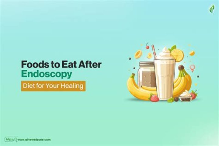 Can you eat after endoscopy?