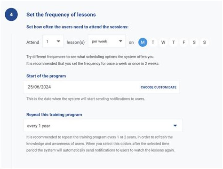 How long is nis training?