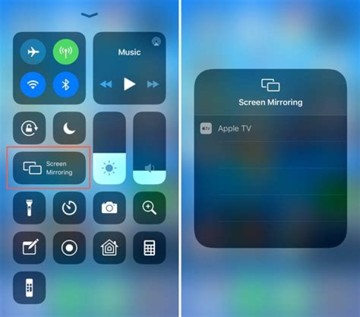 On my iphone what is screen mirroring?