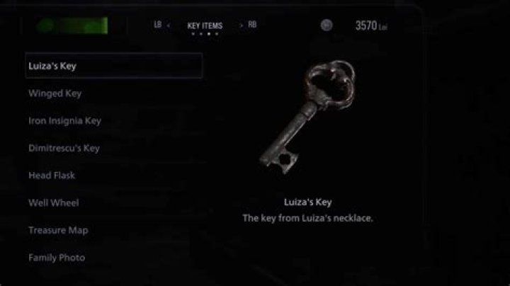 What does luiza's key unlock?