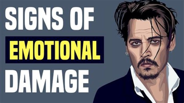 What emotionally damaged meaning?