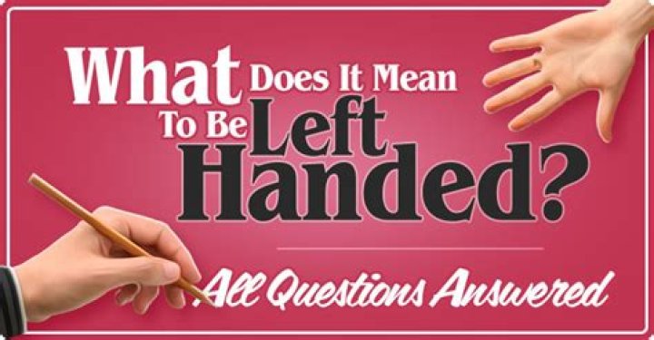 What is left handedness called?