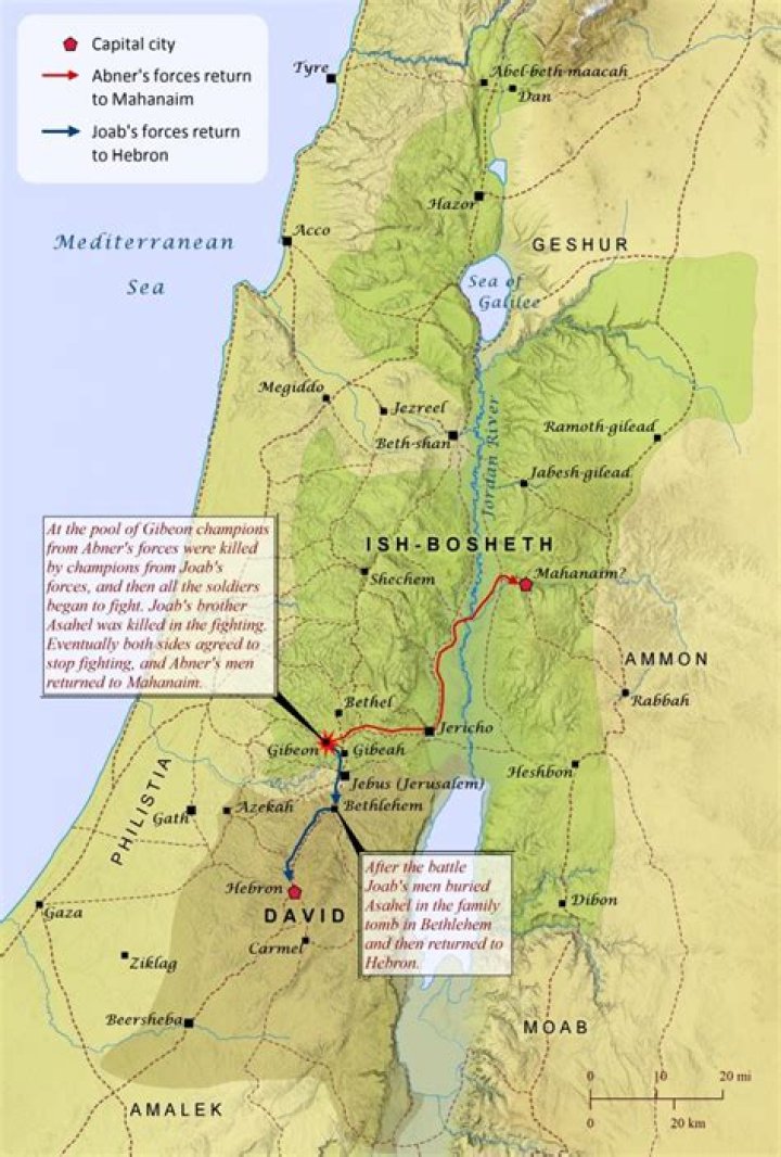 Where is abner in the bible?