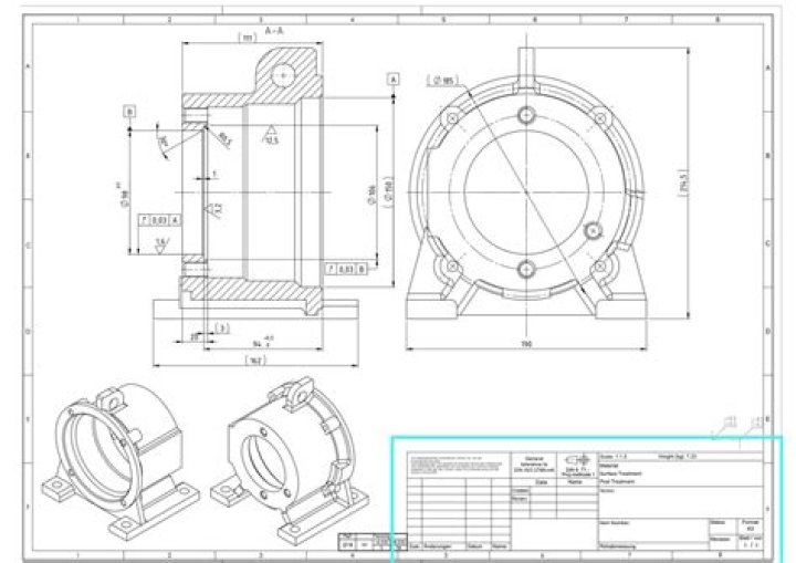 Who are mechanical drawings?
